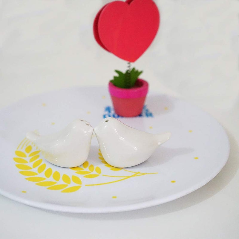 YMULAS 20 Sets (40 pcs) Wedding Favor Love Bird Salt and Pepper Shaker Set Party Gift with Package Box - Image 4